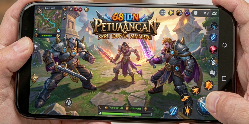 Tangkapan layar gameplay epik di dunia 68IDN dengan pertarungan seru.