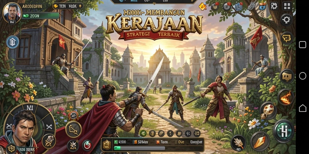 Tampilan gameplay A200M yang seru dan penuh strategi.