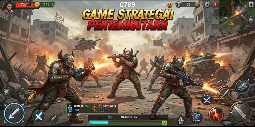 Tampilan luar biasa dari pertempuran strategis dalam C789.