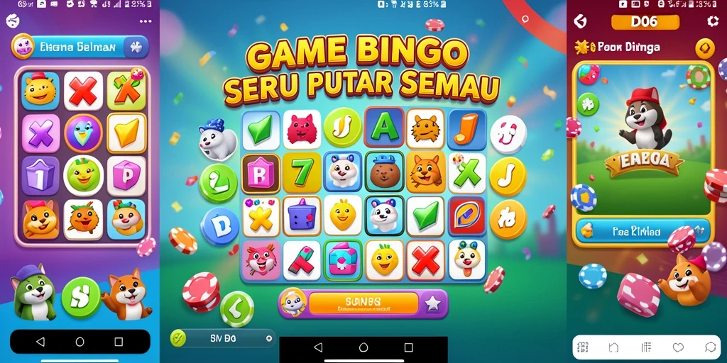 Tampilan menarik saat bermain Bingo di D06.