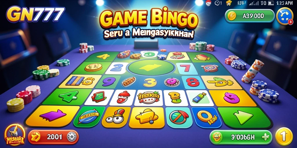 Gameplay seru Bingo yang mengasyikkan di GN777.