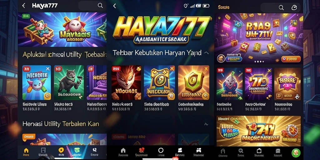 Tampilan antarmuka HAYA777 yang sederhana dan efisien.