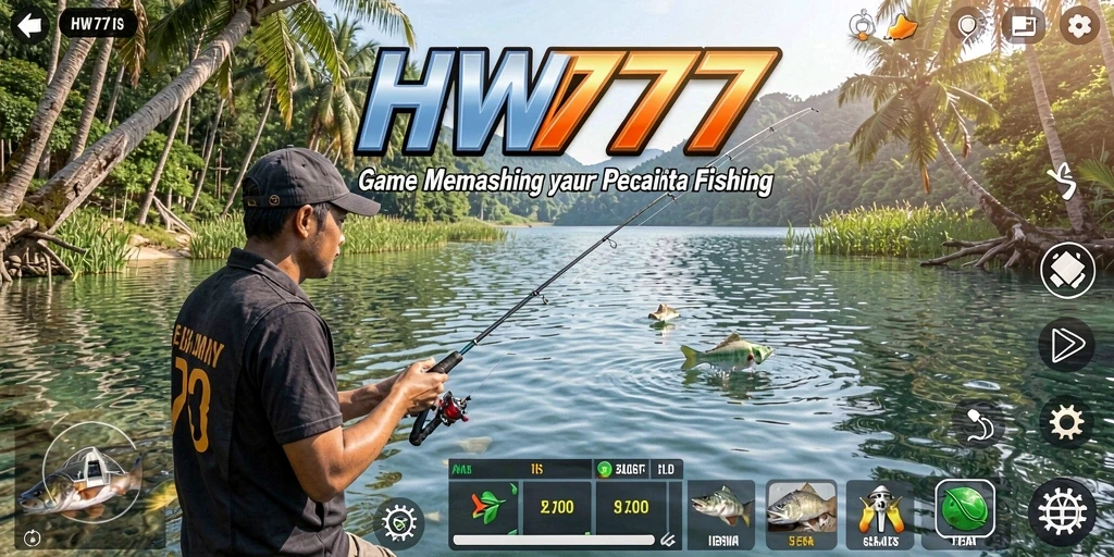 Tangkapan ikan terbaik di HW777 dengan grafis menakjubkan.