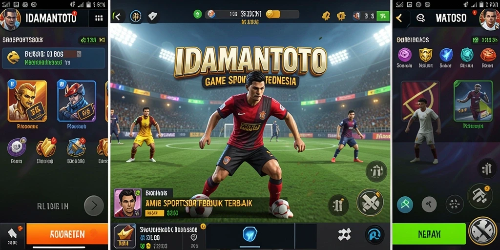 Tampilan gameplay menarik pada aplikasi Sportsbook IDAMANTOTO.