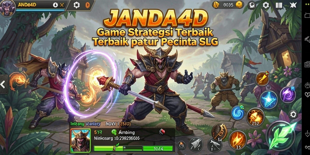 Gameplay menarik dalam JANDA4D dengan grafis yang menawan.