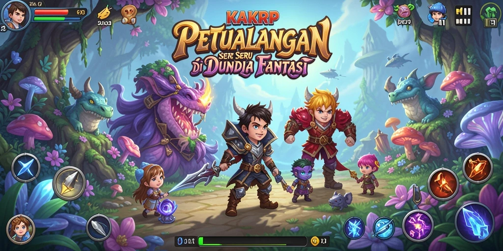 Tangkapan layar KAKRP menampilkan aksi petualangan yang mendebarkan.