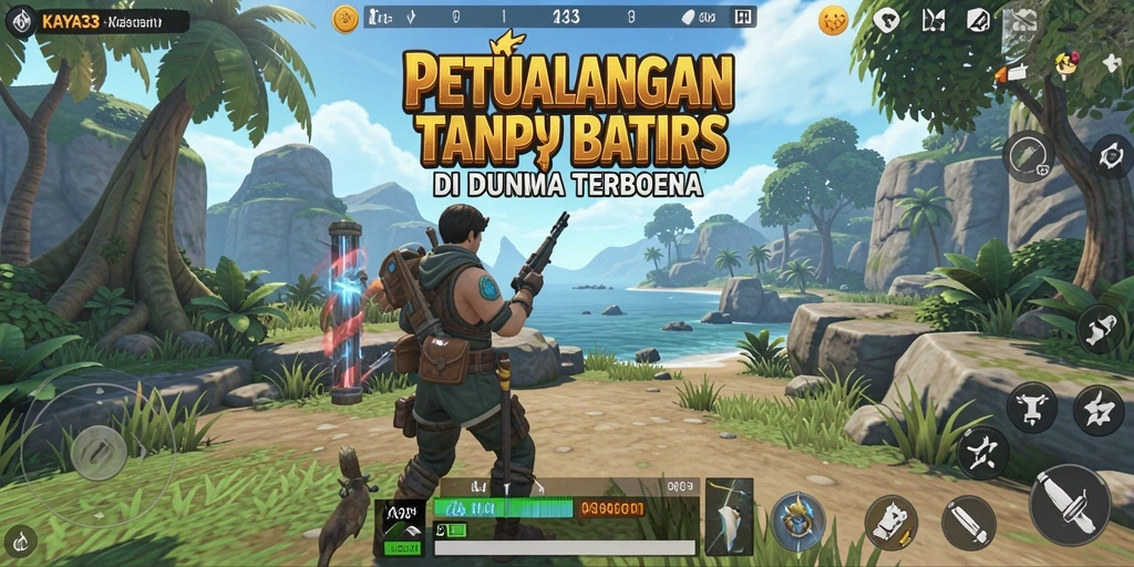 Tampilan gameplay KAYA33 yang menakjubkan dalam dunia terbuka.