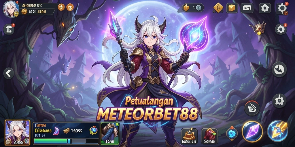 Tampilkan gameplay seru di dunia Anime yang menakjubkan.