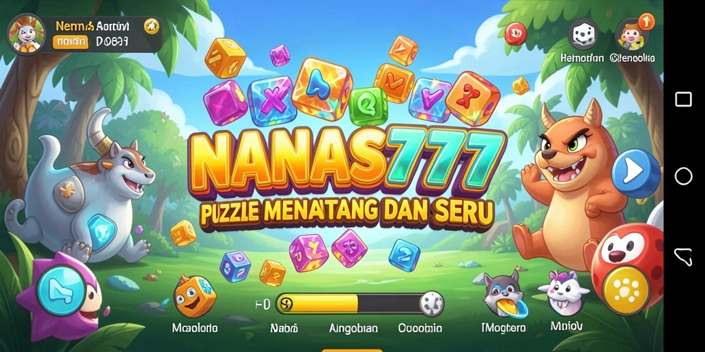 Screenshot gameplay NANAS777 menunjukkan tantangan seru dalam permainan Puzzle.