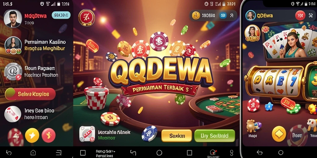 Screenshot gameplay QQDEWA yang menampilkan suasana Kasino yang mengasyikkan.