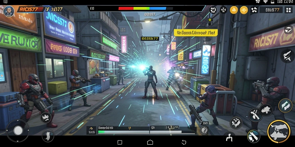 Tampilan gameplay menarik dari RICIS77 dengan karakter yang hidup.