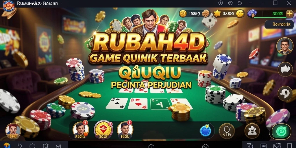 Tampilan gameplay seru dalam RUBAH4D yang memikat.